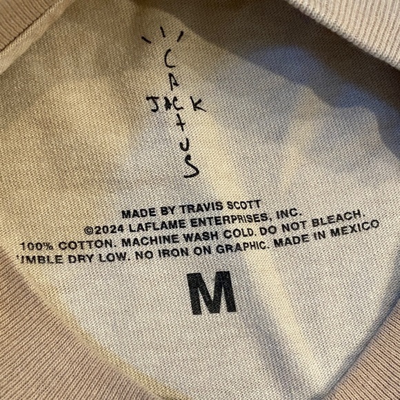 Cactus Jack x Travis Scott TShirt size medium - Picture 2 of 3